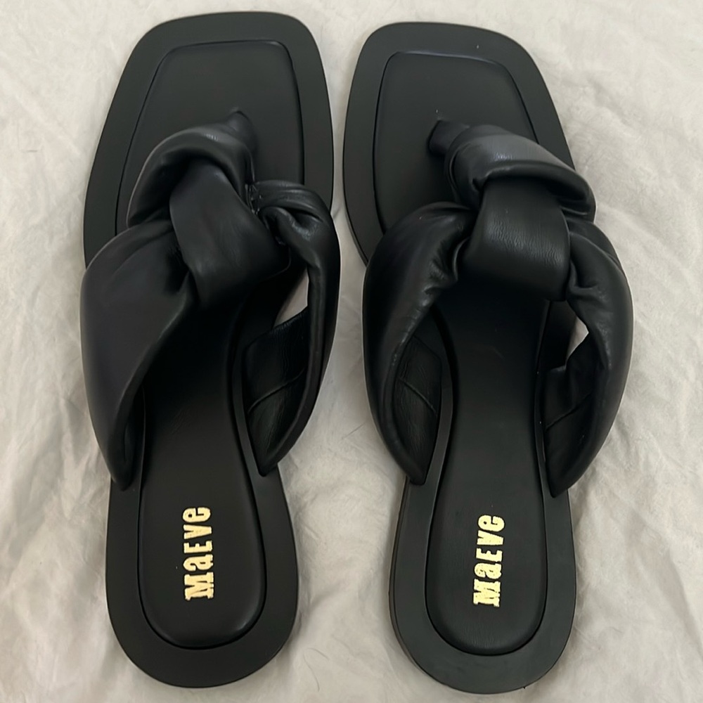 Anthropologie Maeve Puffy Sandals